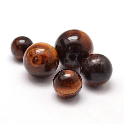 Grade A Natural Tiger Eye Round Beads G-L451-02-10mm-1