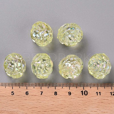 Transparent Acrylic Beads TACR-S154-31C-915-1