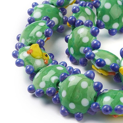 Handmade Lampwork Beads X1-LAMP-J092-01B-1