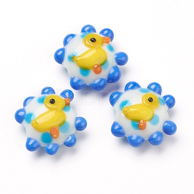 Handmade Lampwork Beads X1-LAMP-J092-01C-1