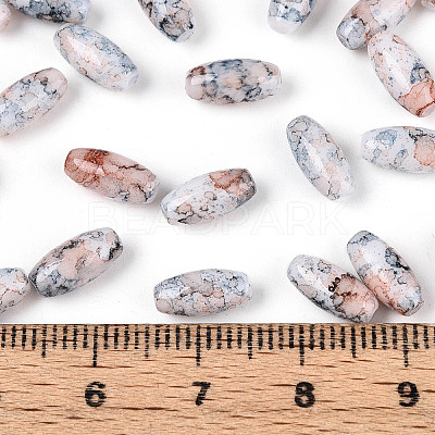 Baking Paint Glass Seed Beads SEED-N008-06A-1