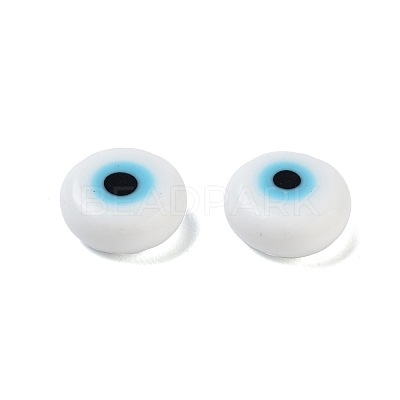 Handmade Evil Eye Lampwork Beads LAMP-L058-6MM-14A-1