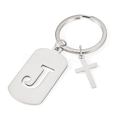 1Pc Stainless Steel Keychains KEYC-TADJ0001-08J-1