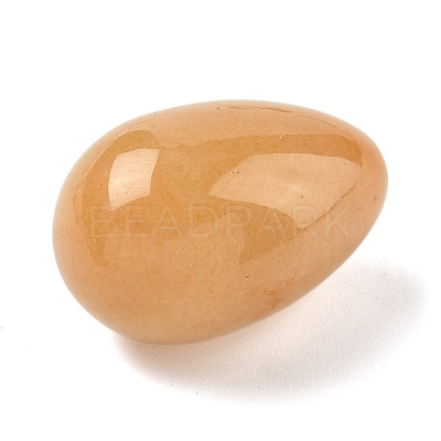 Natural Topaz Jade Egg Shape Display Decorations G-Z094-01D-1