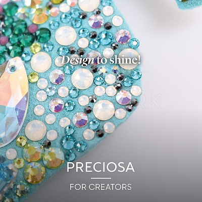 Preciosa® Crystal Hotfix Flatback Stones Y-PRC-HSS6-90040-200-1