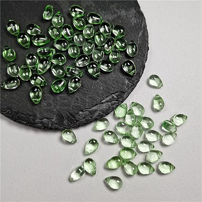Transparent Glass Beads GLAA-TAC0025-05F-1