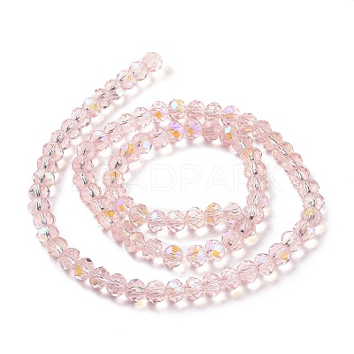 Electroplate Glass Beads Strands X1-EGLA-A034-T6mm-L18-1