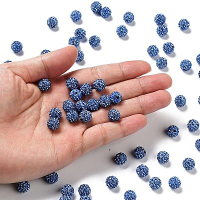Pave Disco Ball Beads RB-PH0003-10mm-20-1