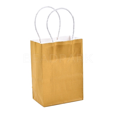 Pure Color Kraft Paper Bags LS-AJEW-G020-A-06-1