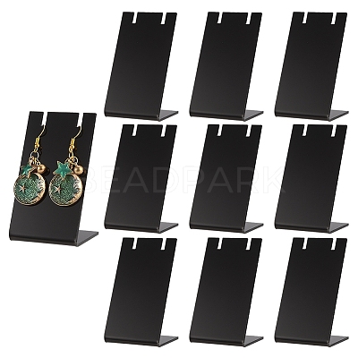 Acrylic Earring Display Stands EDIS-WH0029-15A-WH-1