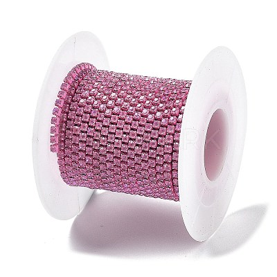 Iron Rhinestone Glass Cup Chain CH-U001-01E-1