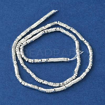 Electroplated Synthetic Non-magnetic Hematite Beads Strands G-I360-S01-04-1