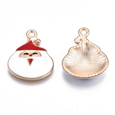 Alloy Enamel Pendants X-ENAM-Q442-040-RS-1