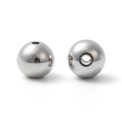304 Stainless Steel Beads STAS-D052-8mm-P-1