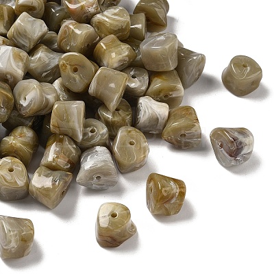 Acrylic Imitation Gemstone Beads MACR-K359-67E-1