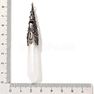 Natural & Synthetic Mixed Gemstone Pendants G-P560-02R-1