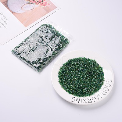 6/0 Round Glass Seed Beads SEED-US0003-4mm-167-1