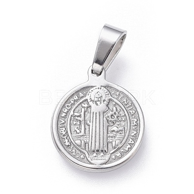 Non-Tarnish 304 Stainless Steel Pendants STAS-H458-36P-D-1