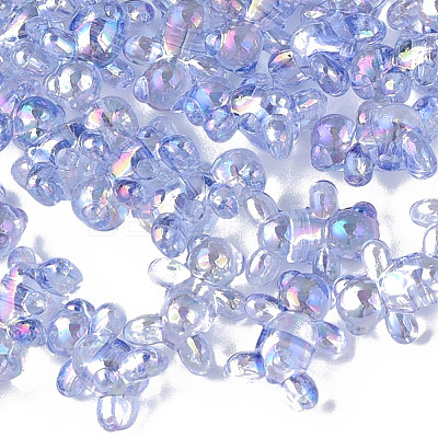 Transparent Acrylic Beads MACR-S154-127-C06-1