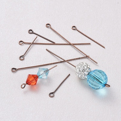 Brass Eye Pin KK-X0093-05R-1