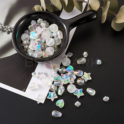 Transparent Acrylic Beads TACR-TA0001-11-1