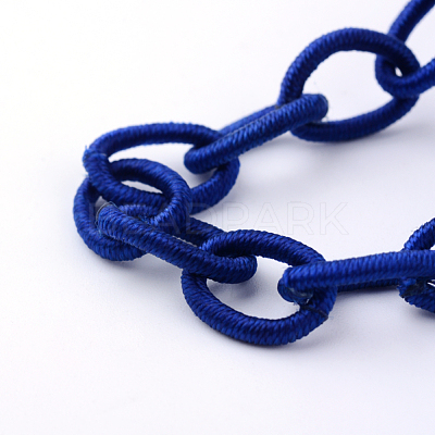 Handmade Nylon Cable Chains Loop NWIR-R034-08-1