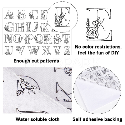Water Soluble Fabric DIY-WH0320-48D-1