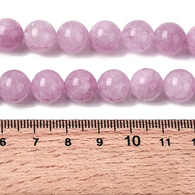 Natural White Jade Beads Strands G-H348-10mm-08-1