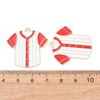 Baseball Alloy Enamel Pendants AL-CBA2679-07E-G01-1