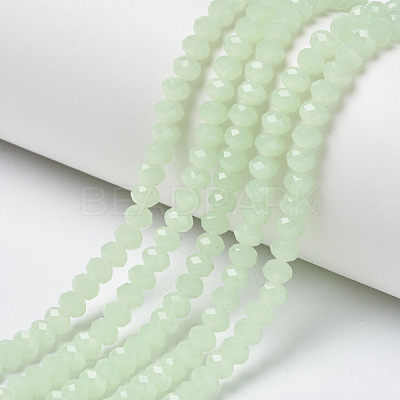 Glass Beads Strands X-EGLA-A034-J8mm-D01-1