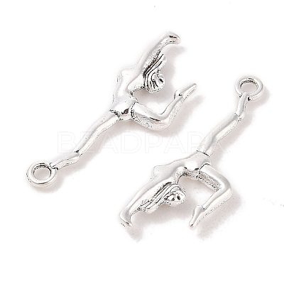 Tibetan Style Zinc Alloy Dancer Pendants LS-TIBEP-R334-283AS-RS-1
