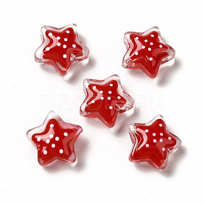 Transparent Glass Beads LAMP-M011-05D-1