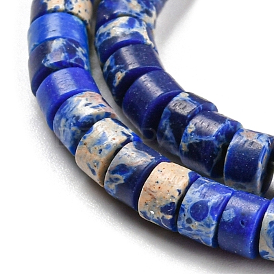 Synthetic Imperial Jasper Dyed Beads Strands G-D077-D01-02J-1