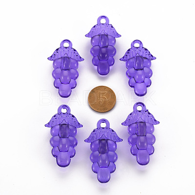 Autumn Theme Transparent Acrylic Beads TACR-S154-60B-936-1