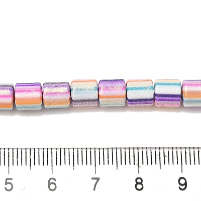 Polymer Clay Beads Strands CLAY-H006-04R-1