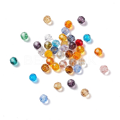 Imitation Austrian Crystal Beads SWAR-F021-4mm-M-1