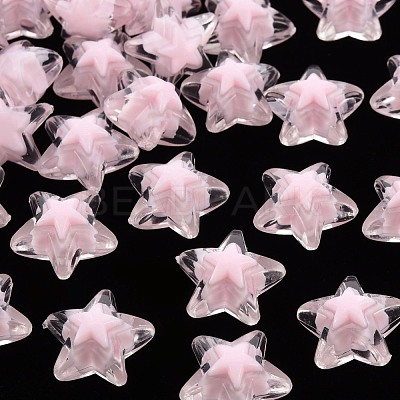 Transparent Acrylic Beads TACR-S152-11A-08-1