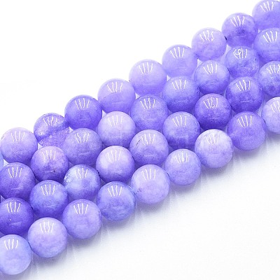 Natural Quartz Beads Strands G-N355-8mm-20-1