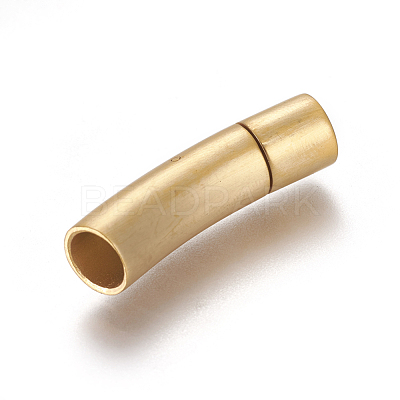 304 Stainless Steel Bayonet Clasps STAS-I013-6mm-MG-1