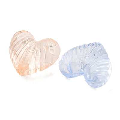 Transparent Acrylic Beads X-MACR-L015-08-1