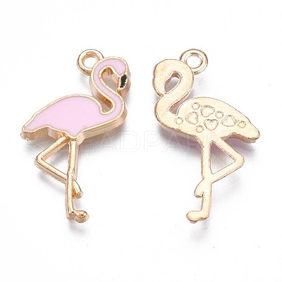Alloy Enamel Pendants ENAM-N054-78B-1