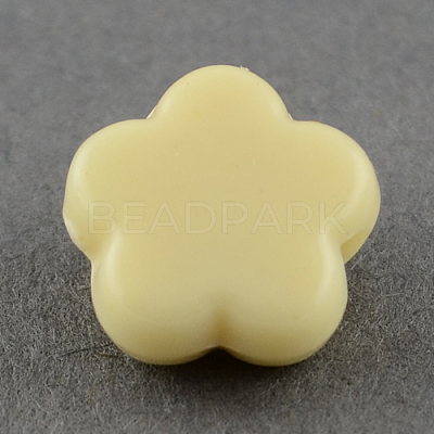 Opaque Acrylic Beads LS-SACR-R796-02-1