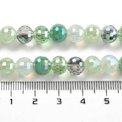 Electroplate Glass Bead Strands X-GLAA-Z006-01C-1