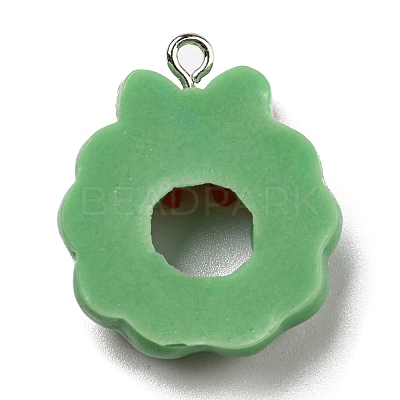 Opaque Resin Pendants CRES-D010-01C-1