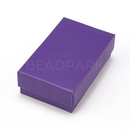 Cardboard Jewelry Pendant/Earring Boxes CBOX-L007-006D-1