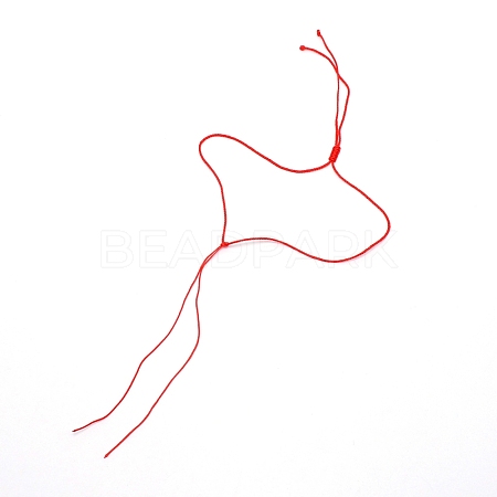 Polyamide Cord Necklace Making AJEW-WH0241-27F-1