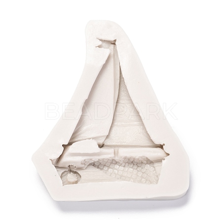 Sailing Boat Food Grade Silicone Molds DIY-I062-12-1