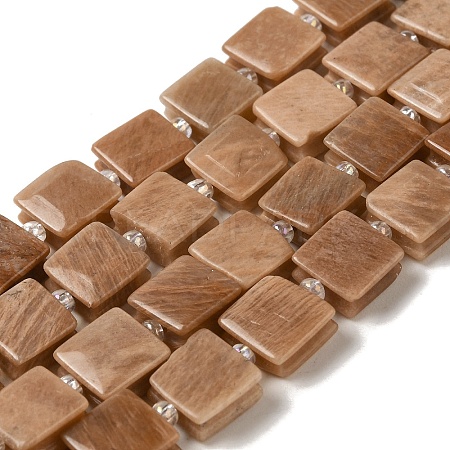 Natural Sunstone Beads Strands G-L596-A09-01-1