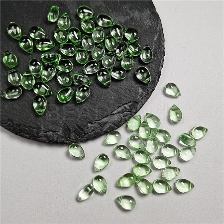 Transparent Glass Beads GLAA-TAC0025-05F-1