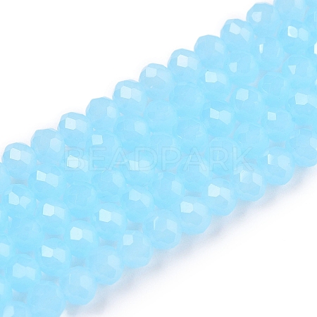 Glass Beads Strands X-EGLA-A044-J4mm-D04-1